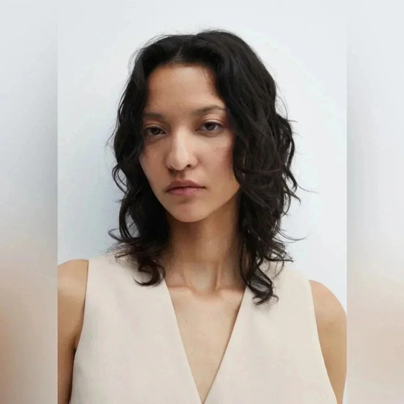 Mango Alicante Waistcoat NWT - Picture 5 of 12